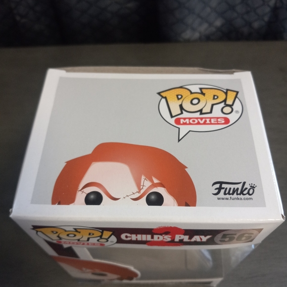 Childs Play 2 Chucky Funko Pop #56 W/Factory Box Error - Picture 3 of 8